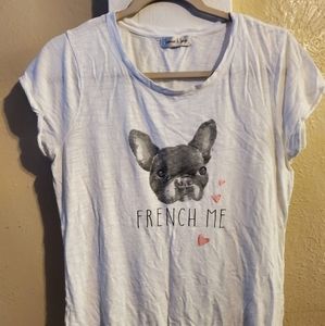 Summer and Sage T-shirt pets lover's frenchie dog